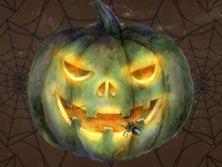 Scary Jack-o-lantern