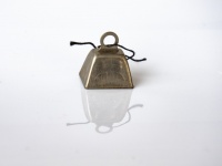 Metal Bell On White