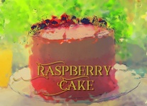 Raspberry Cake Dessert