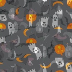 Halloween Pattern Paper