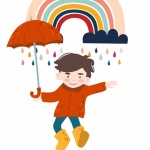 Little Boy In The Rain