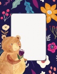 Cute Bear Notepaper