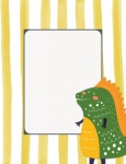 Cute Dinosaur Notepaper