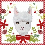 Christmas Baby Llama