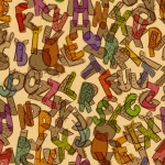 Children Alphabet Background