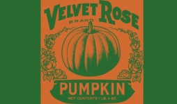 Vintage Pumpkin Brand Label