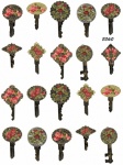 Keys Roses Ornate