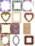 Mini Frames Floral Lace Assorted