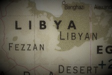 Old Map Of Libya