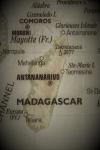 Old Map Of Madagascar