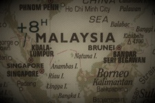 Old Map Of Malaysia