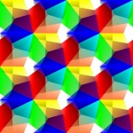 Seamless Abstract Rainbow Pattern