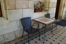 Table And Chairs On Veranda