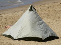 Tent On The Beach