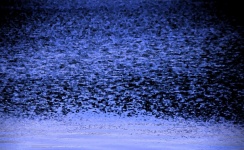 Textured Blue Abstract Water