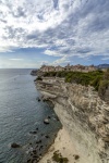 Town Of Bonifacio In Corsica