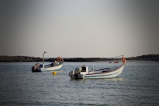 Two Parked Fishing Boats