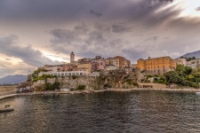 View Of Bastia In Corsica