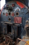 View Of Cab Of Old Steam Locomotive