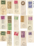Vintage Stamp Cancellations Mini 15