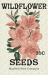 Vintage Wildflower Seed Package