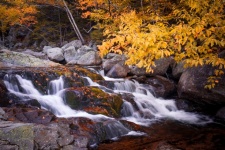 Waterfall In Fall