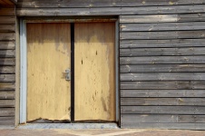 Weathered Wooden Shack