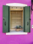 Window With Wooden Shutters
