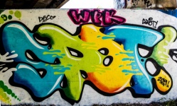 Word On Wall Graffiti