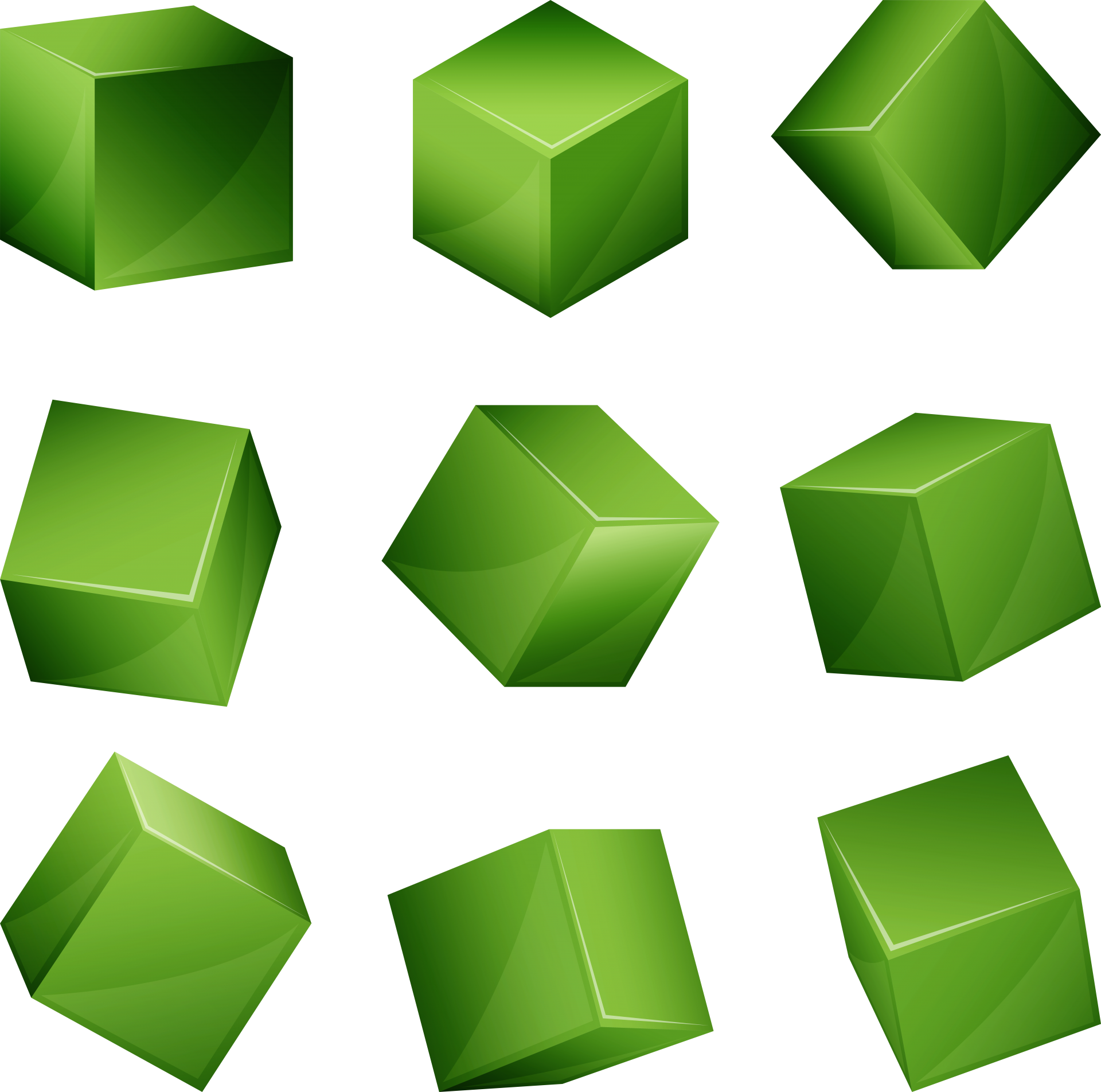 3D Cubes