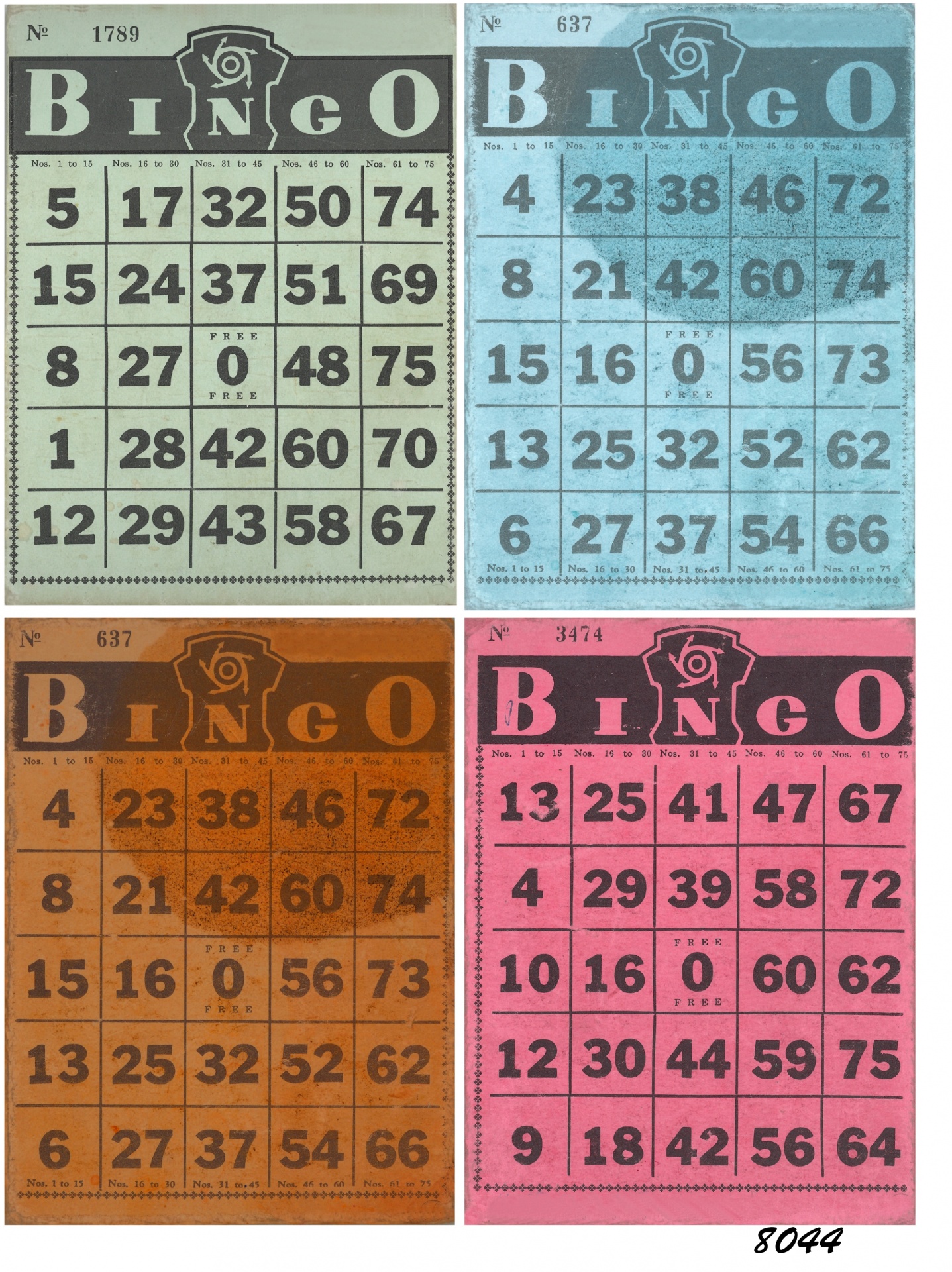 Bingo Cards 4