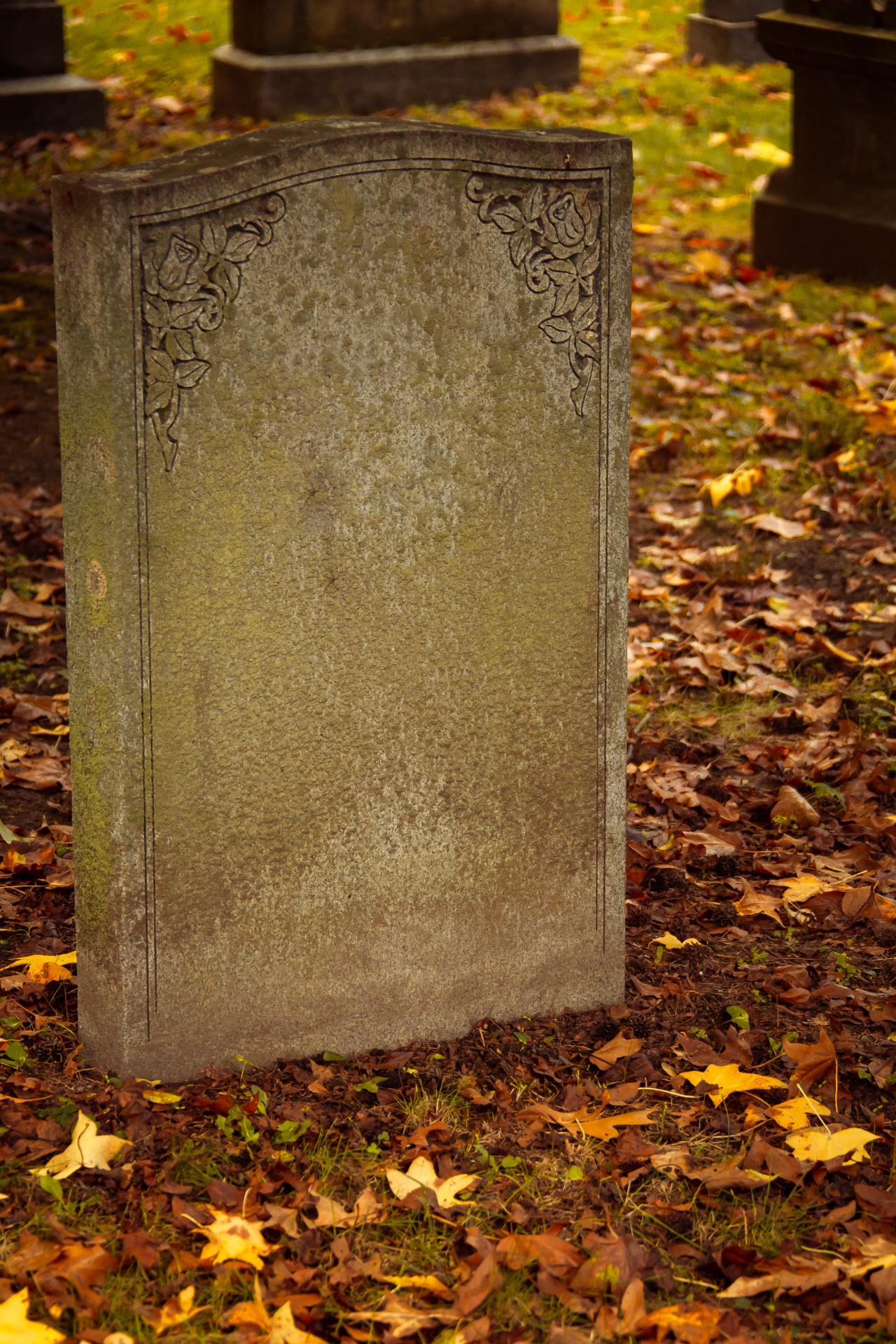Blank Headstone