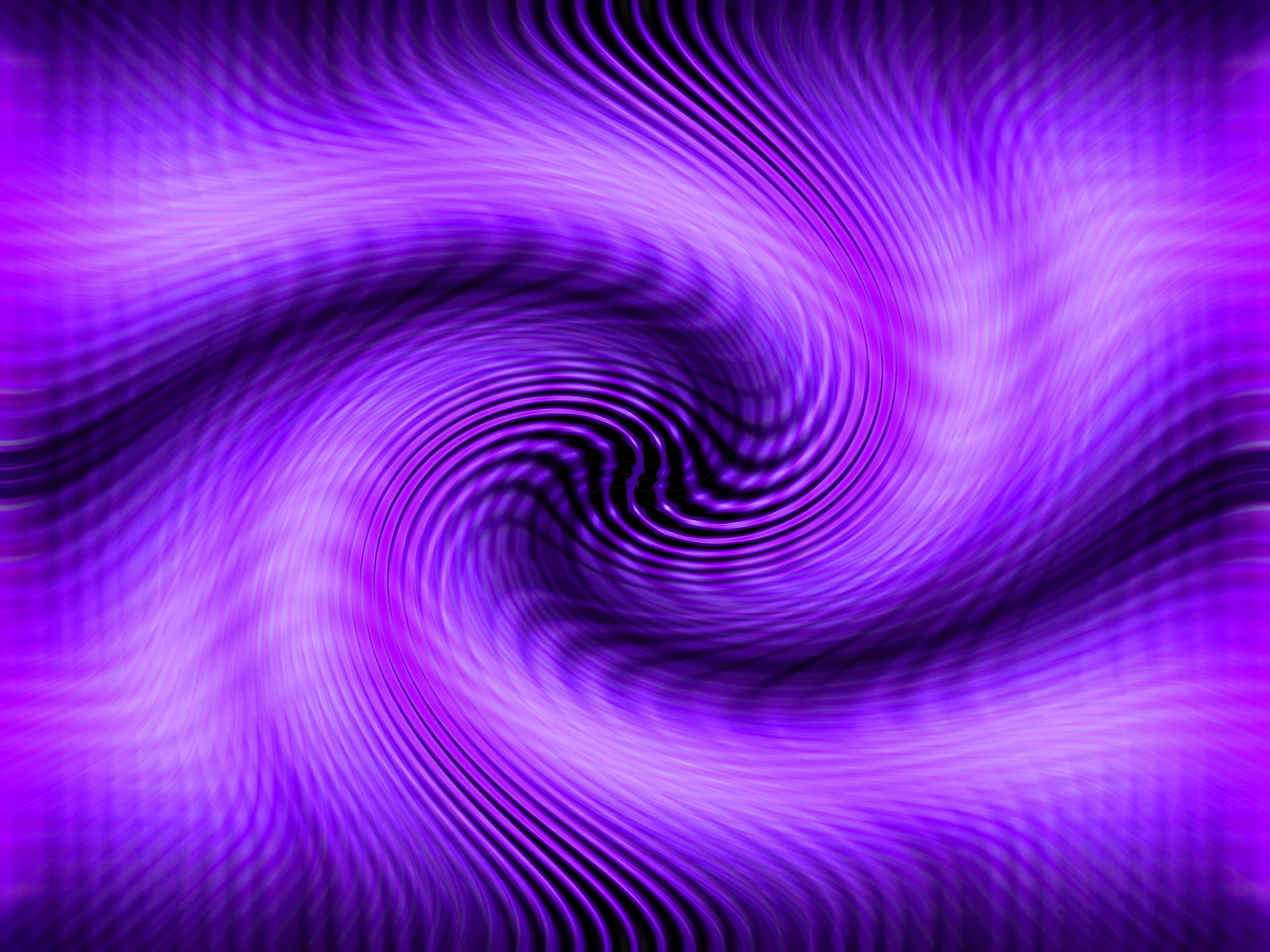 Bright Purple Twirl Pattern