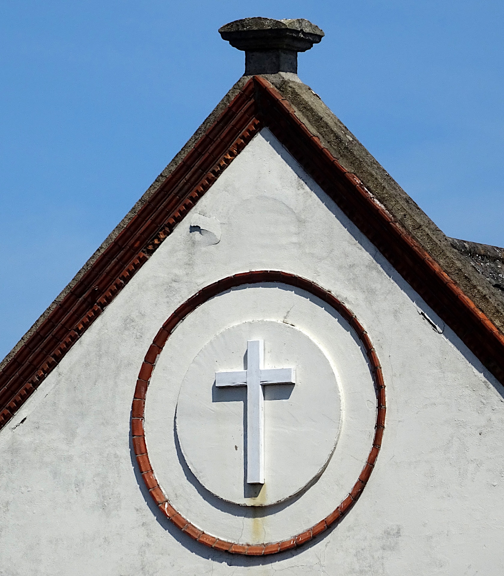 Cross Above Church Doors