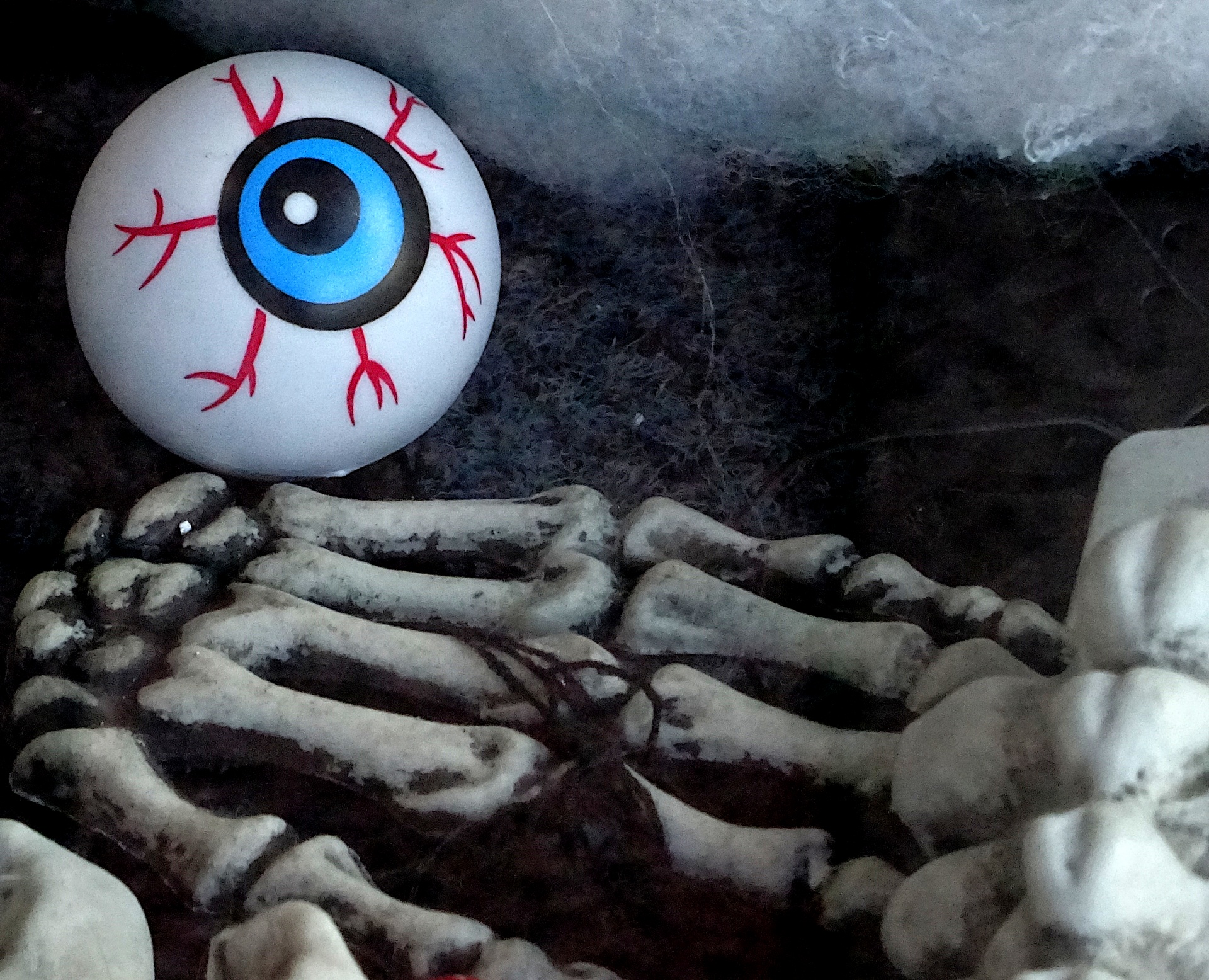 Halloween Eyeball And Bones