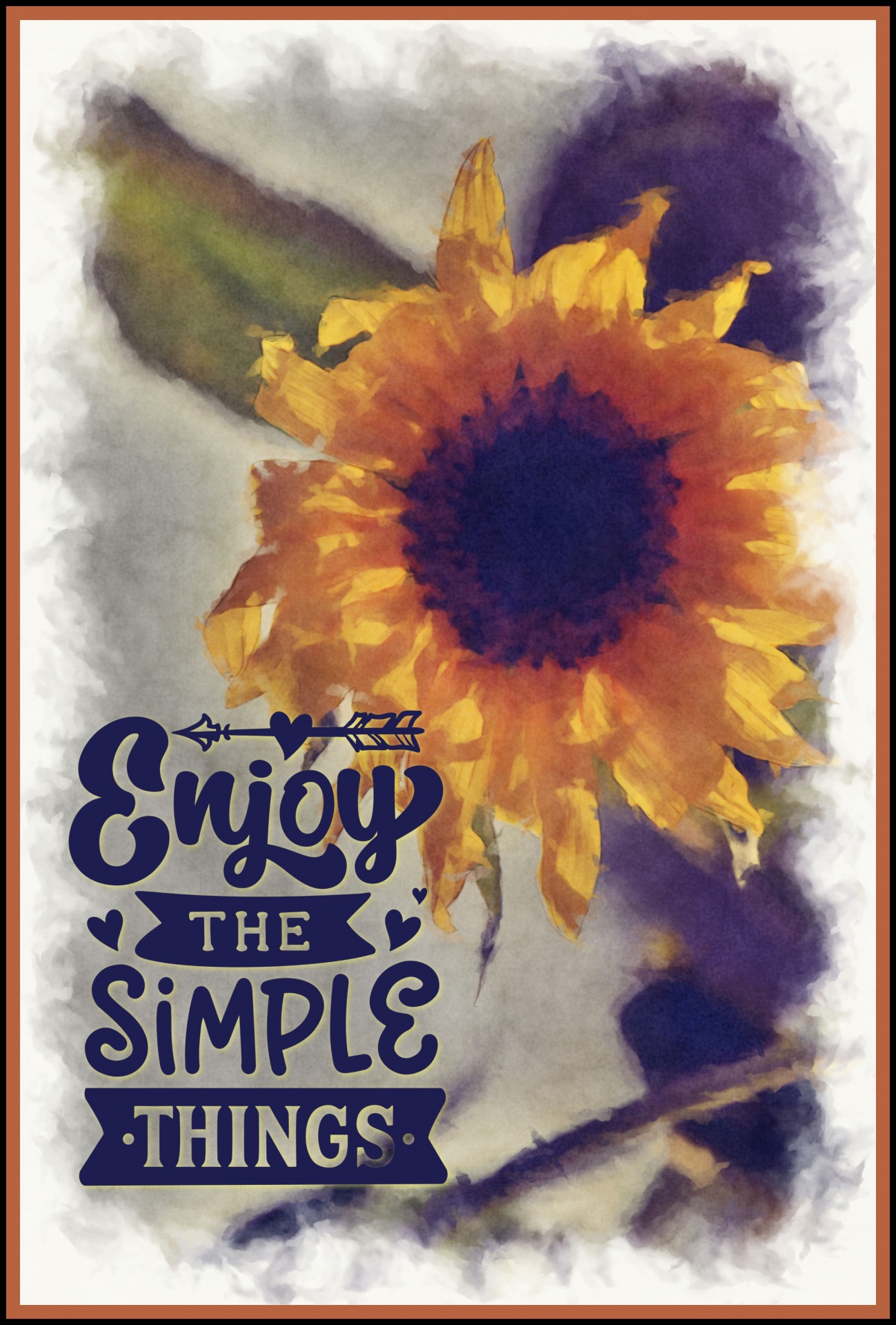 Enjoy The Simple Things Poster