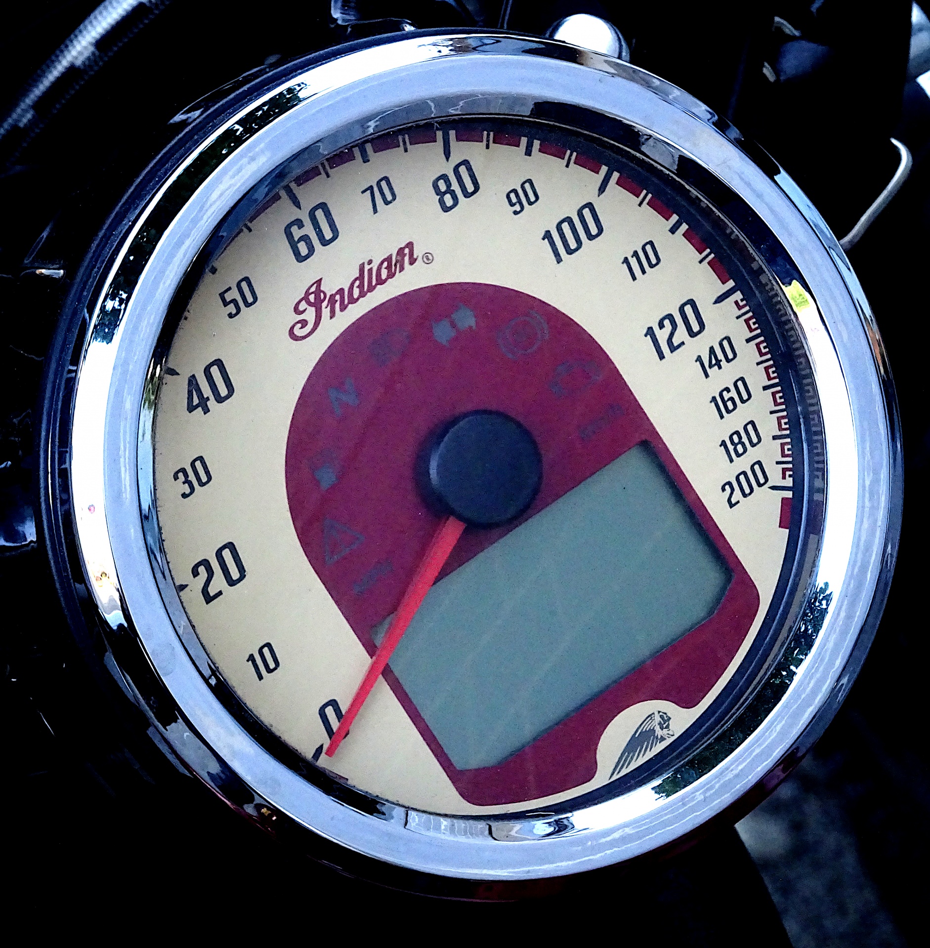 Indian Motorcycle Speedometer