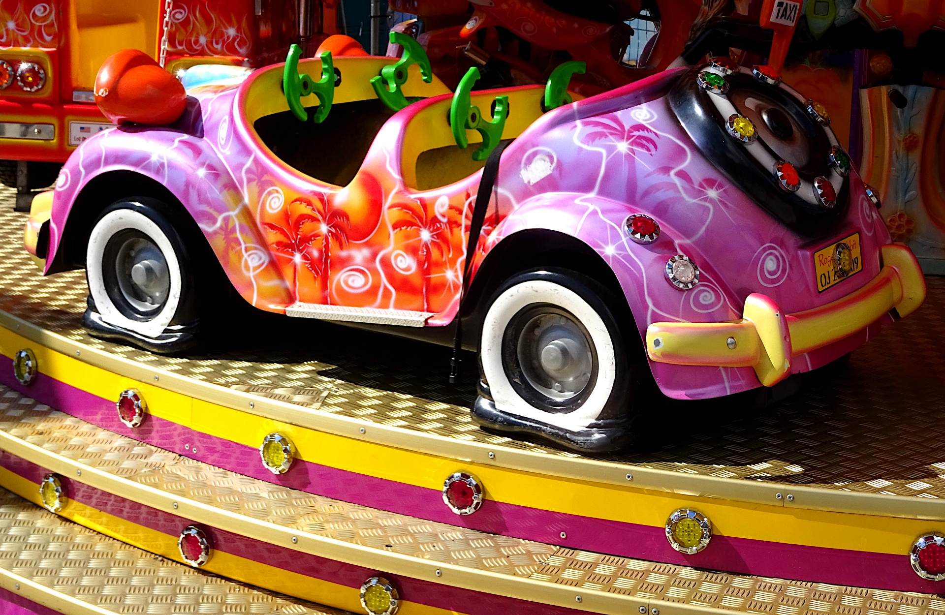 Kids Carousel Ride Car
