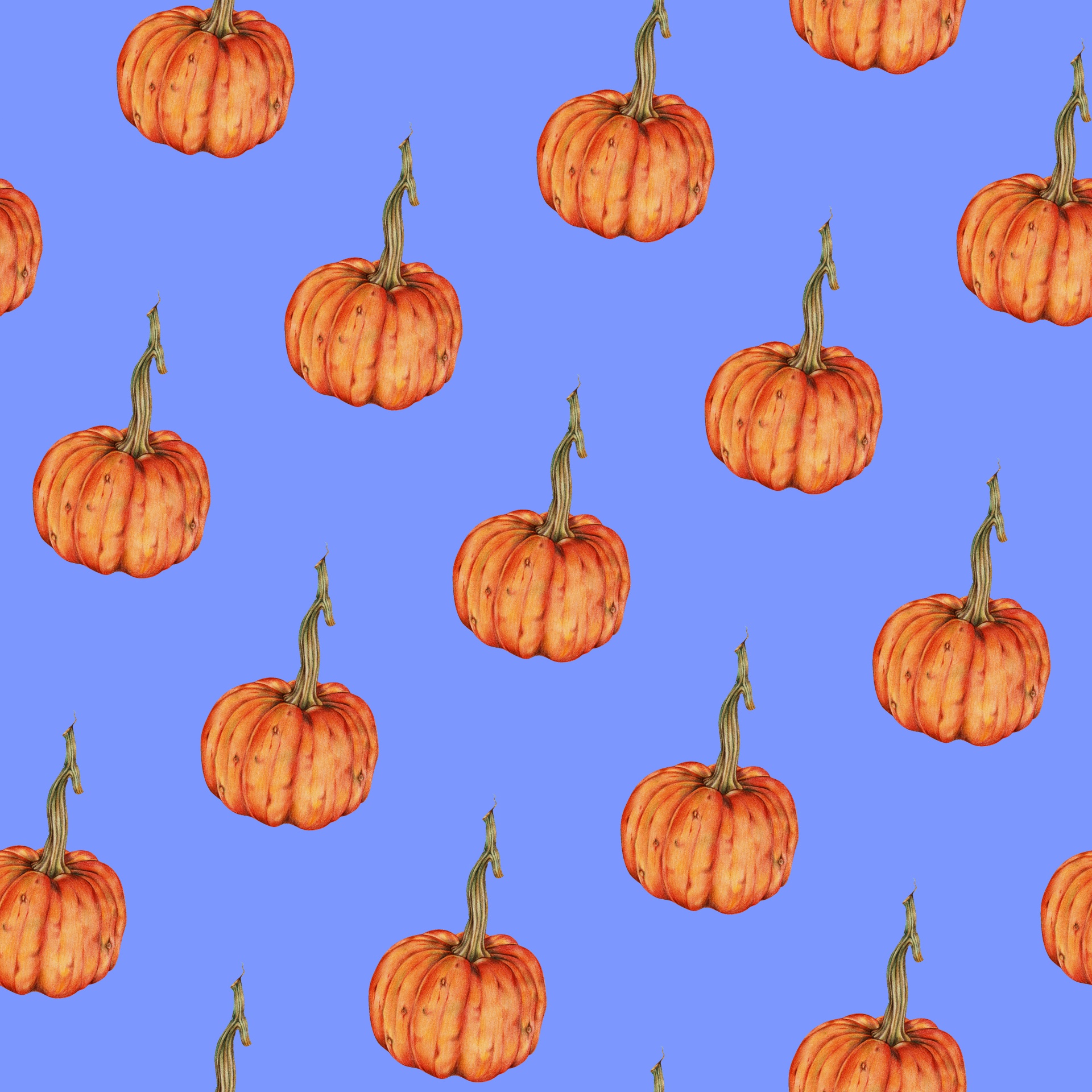 Pumpkin Halloween Art Vintage