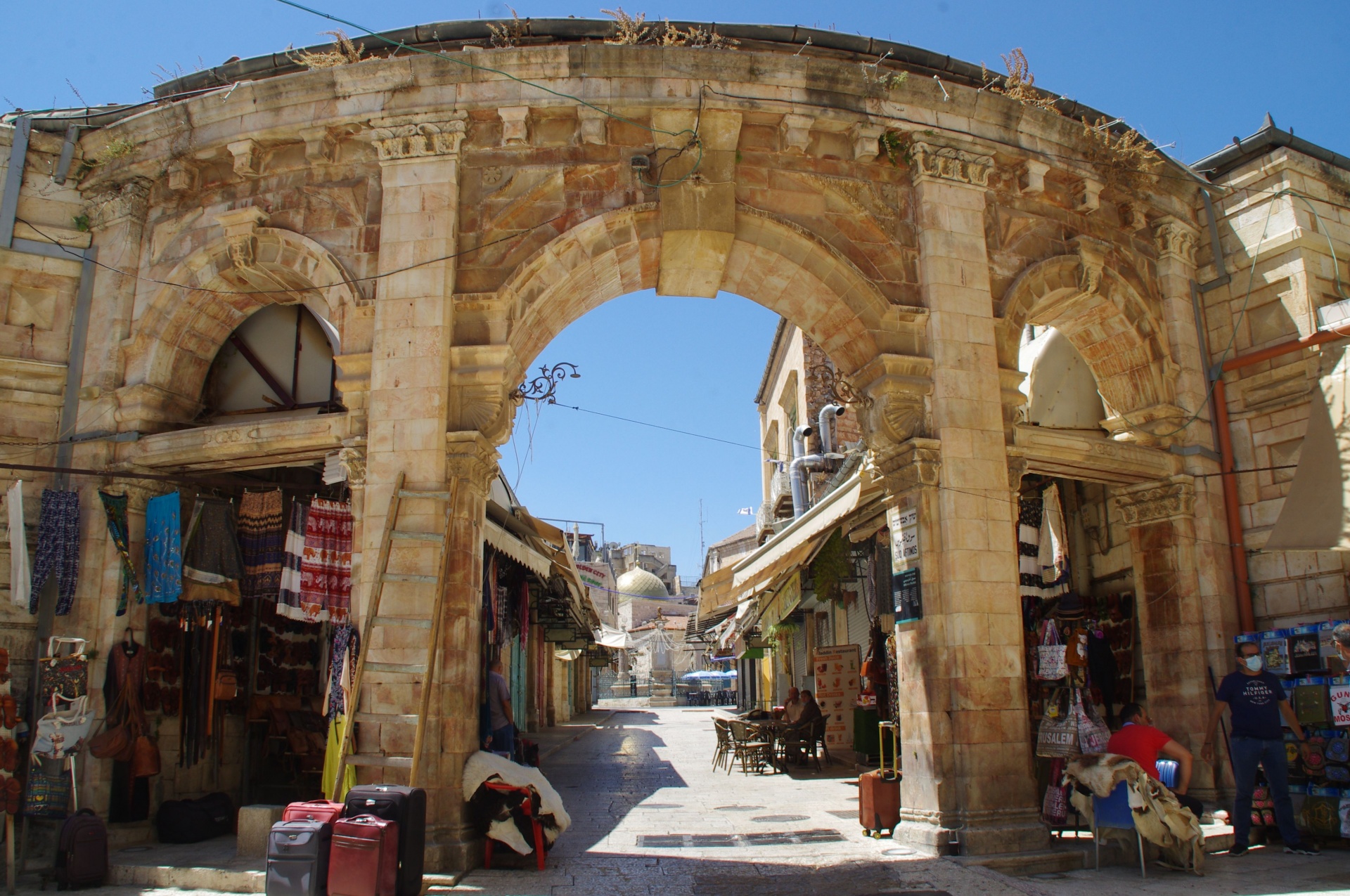 Market In Old City Of Jerusalem