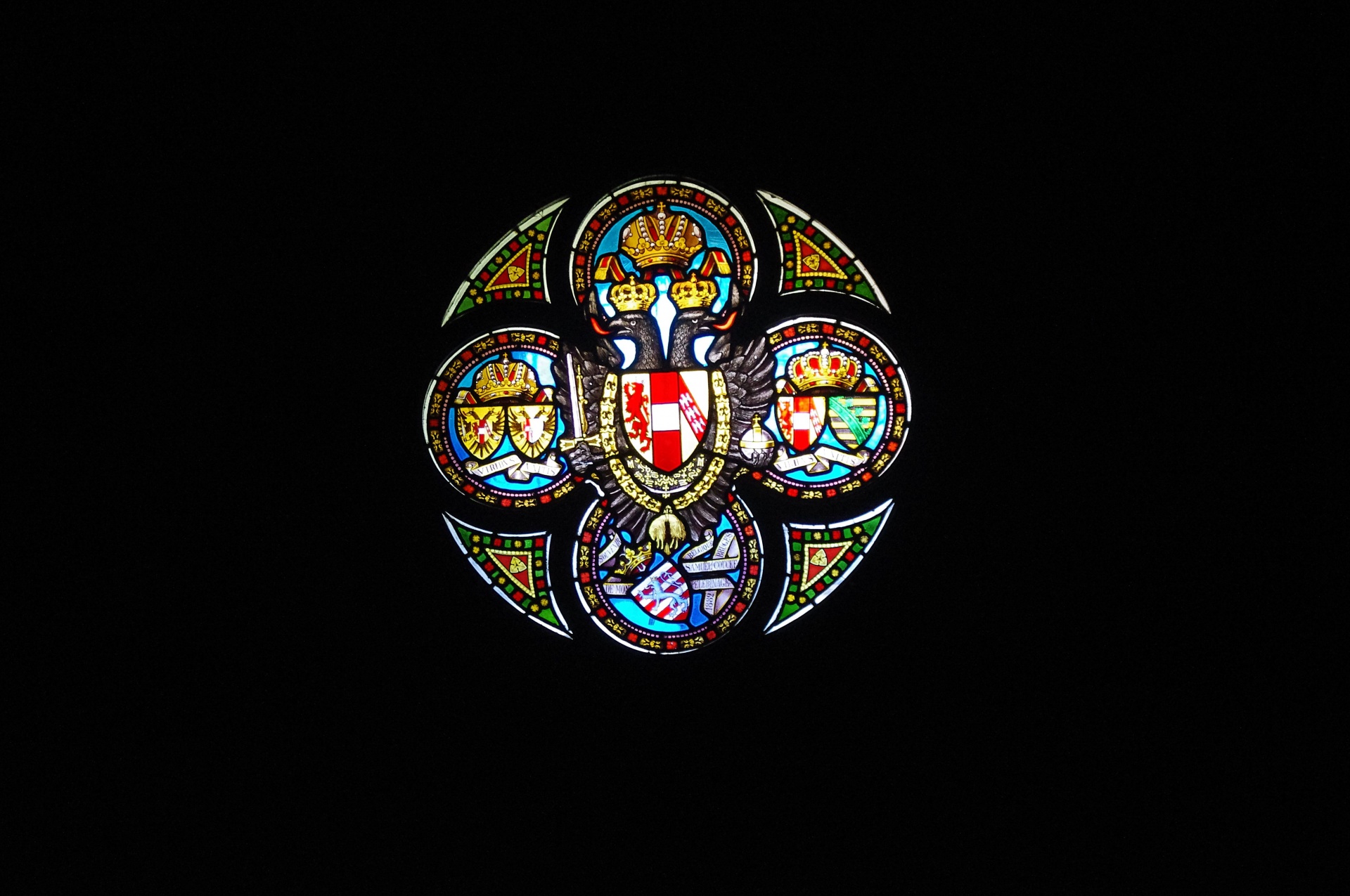 Painted Glass Chapel Window