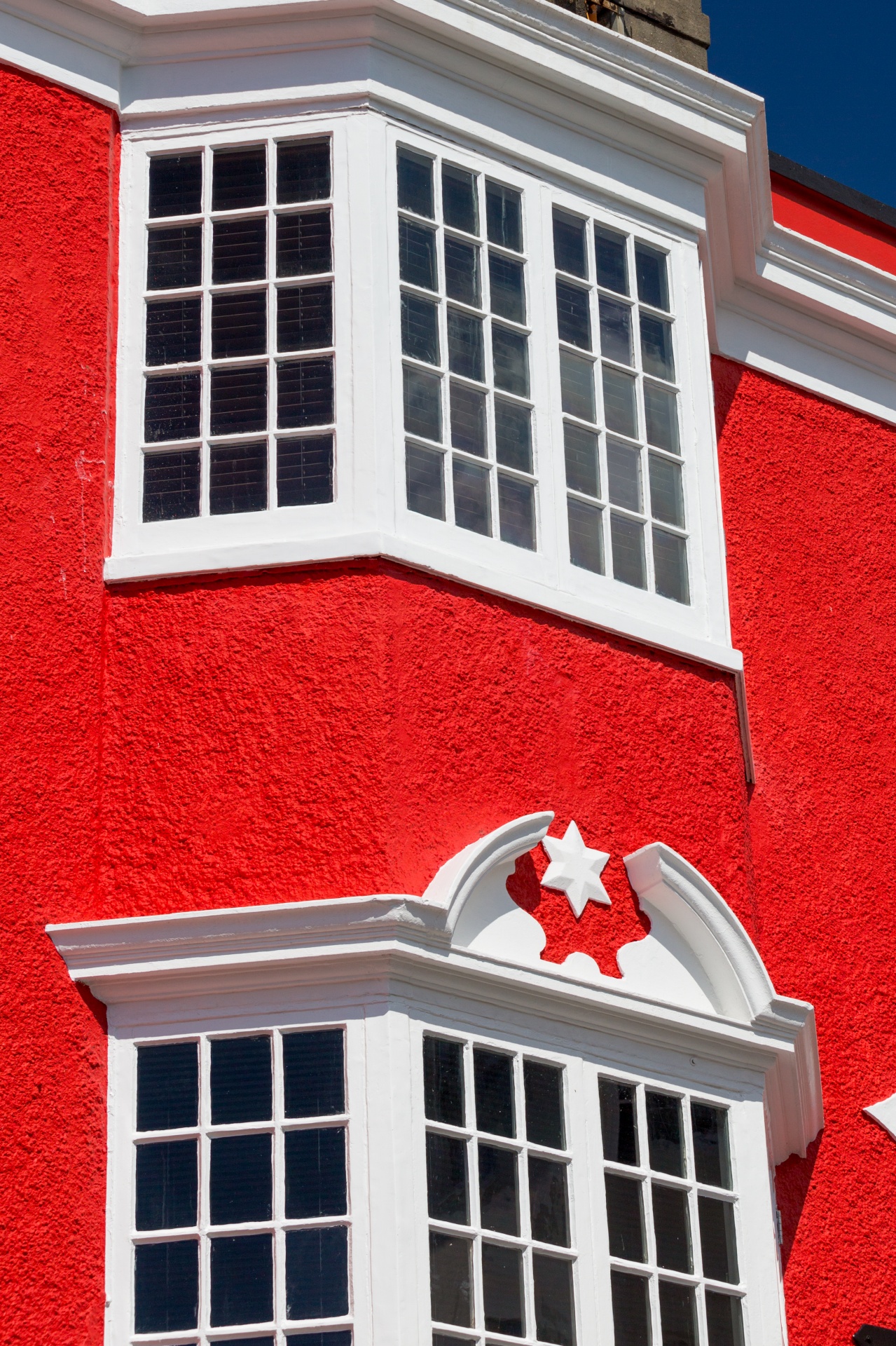 Red And White House Detail