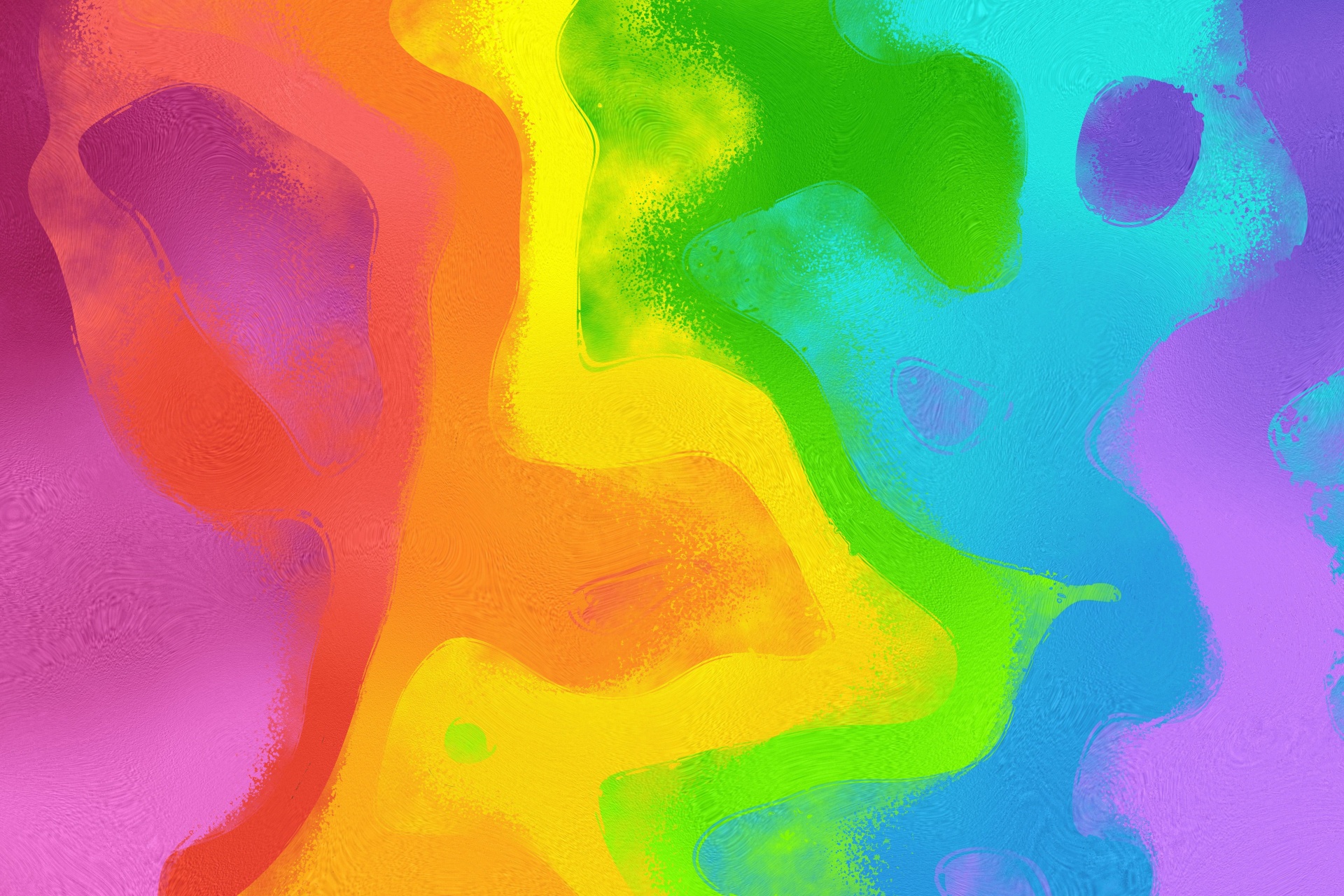 Rainbow Colors Spectrum Art