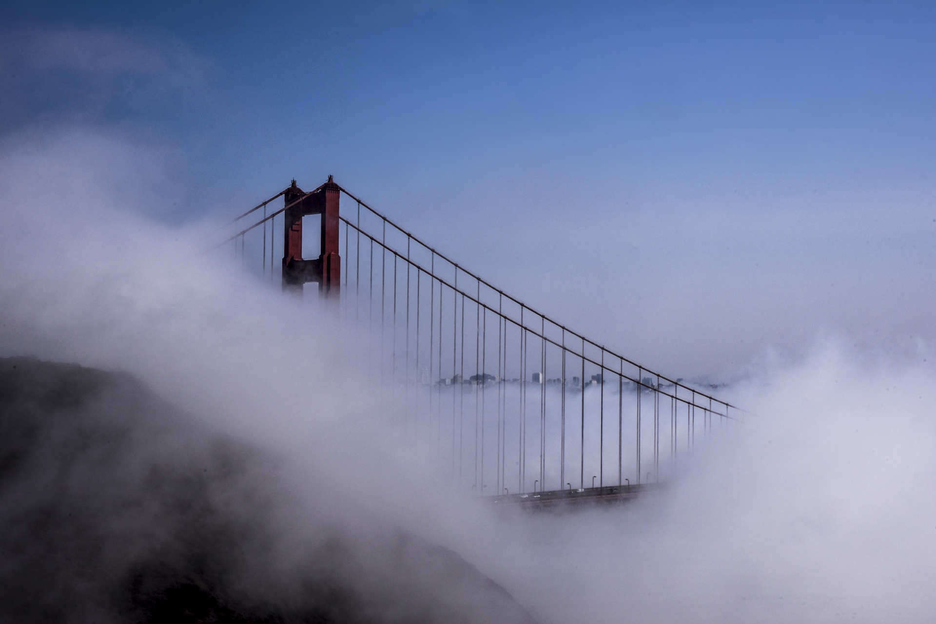 San Francisco Golden Gate Fog