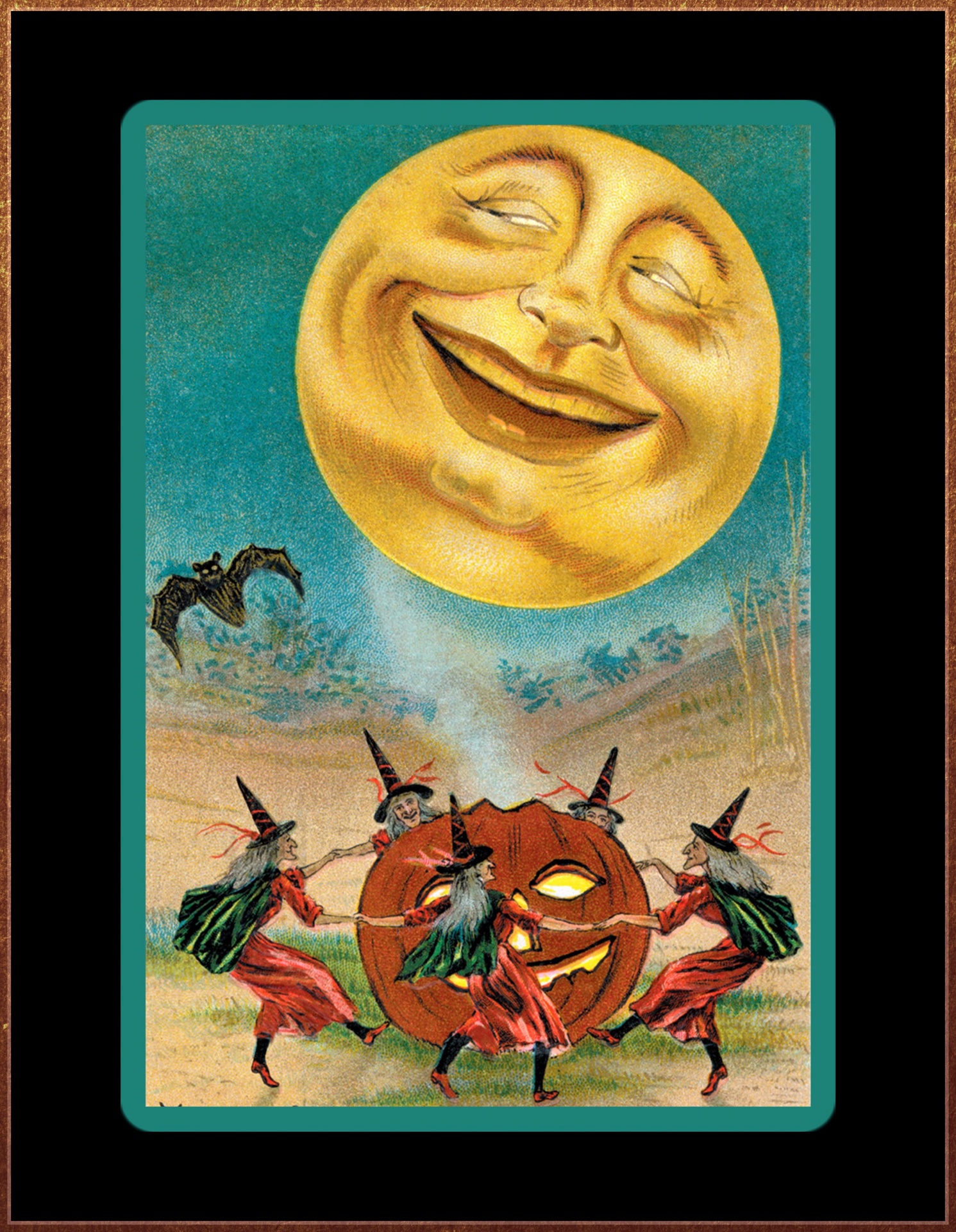 Vintage Halloween Illustration