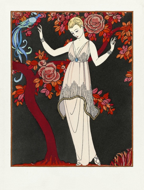 Woman Art Nouveau Art Vintage Free Stock Photo - Public Domain Pictures