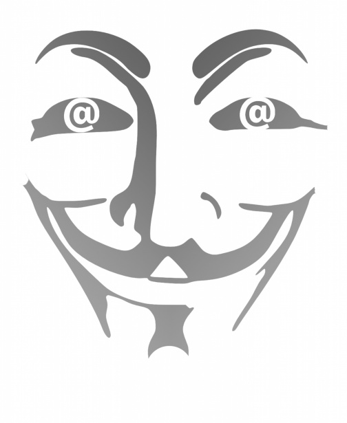 Masque de pirate informatique anonyme Photo stock libre - Public Domain  Pictures