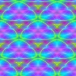 Abstract Rainbow Seamless Pattern