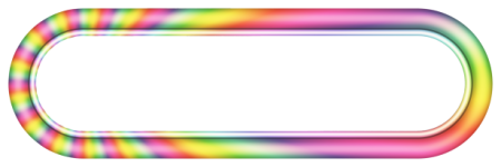 Banner Frame Rainbow Colors