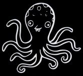 Blackboard Octopus